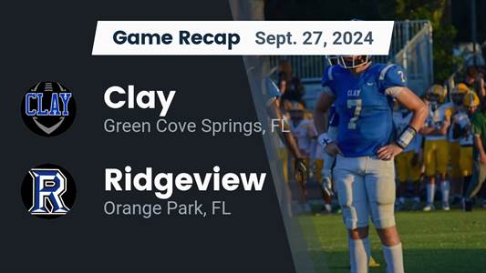Football Recap: Ridgeview's Losing Streak Snapped at 12 Games