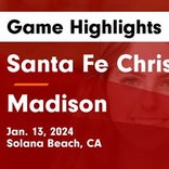 Basketball Game Recap: Madison Warhawks vs. Santa Fe Christian Eagles