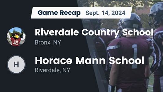Football Recap: Riverdale Country Comes Up Short
