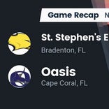 Football Game Recap: Oasis Sharks vs. Saint Stephen&#39;s Episcopal Falcons
