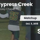 Football Game Recap: Cypress Creek vs. Sunlake