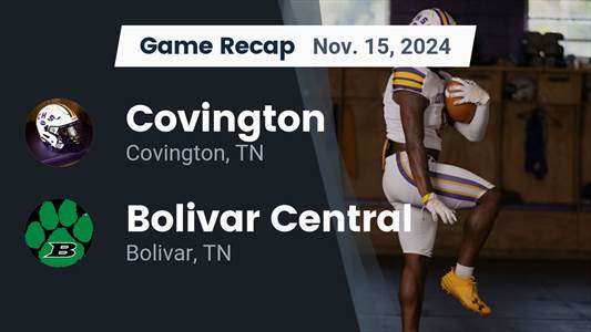 Football Recap: Covington Continues Home Dominance  on Friday