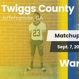 Football Game Recap: Twiggs County vs. Warren County