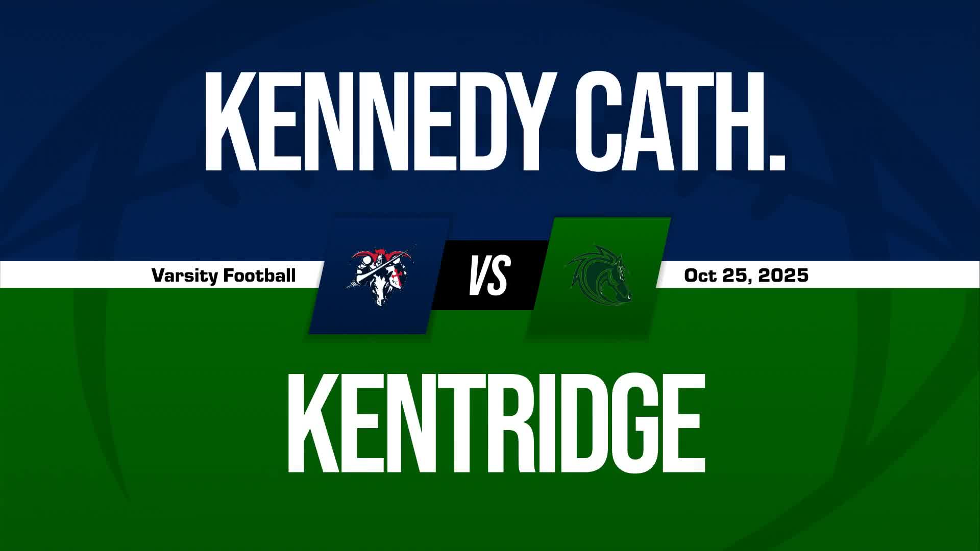 Football Game Preview: Kentridge Chargers vs. Kentwood Conquerors + How To Watch