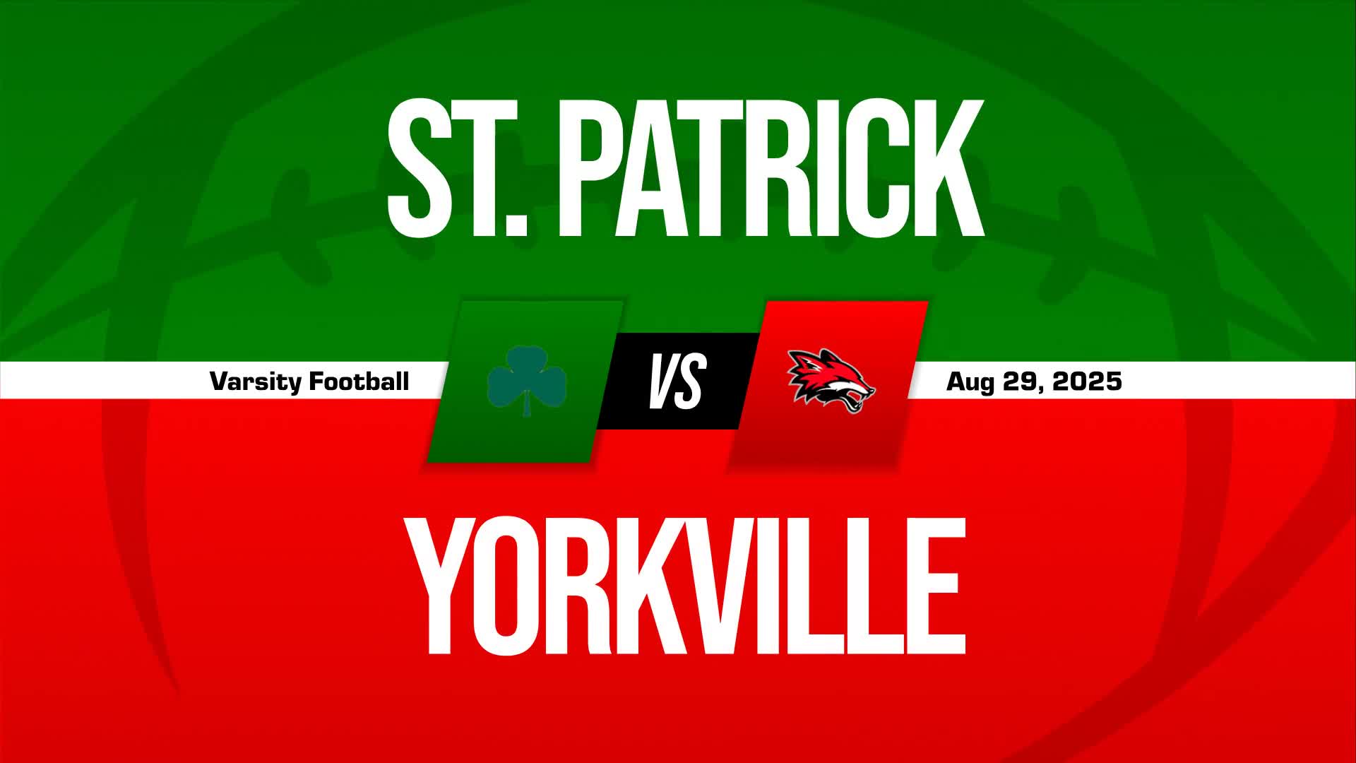 Football Game Preview: St. Patrick Shamrocks vs. Saint Viator Lions + Official Tickets