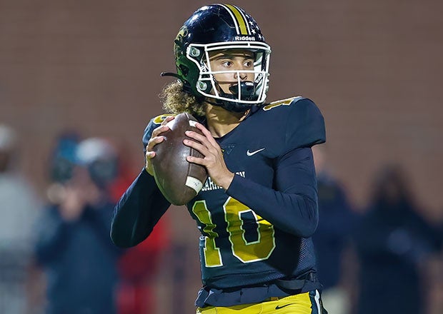One of the nation's top quarterback prospects, USC commit Julian Lewis will lead Carrollton (Ga.) against Woodward Academy on ESPN2 later this month. (Photo: Ben Ennis)