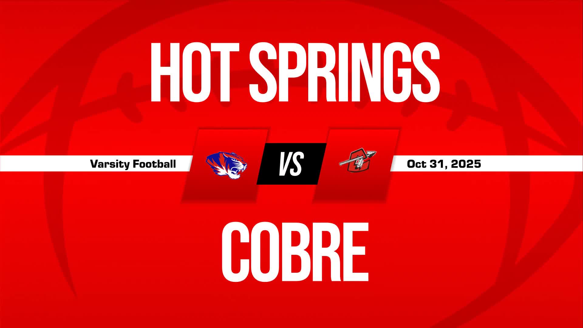 Football Game Preview: Hot Springs Tigers vs. Thoreau Hawks + Official Tickets