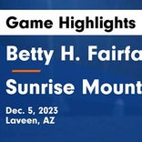 Sunrise Mountain extends road winning streak to three