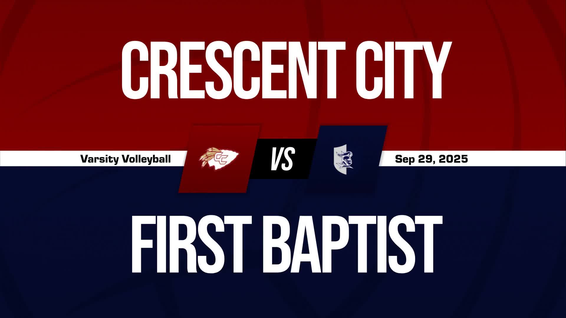 Volleyball Recap: First Baptist Christian Academy Gets the Win