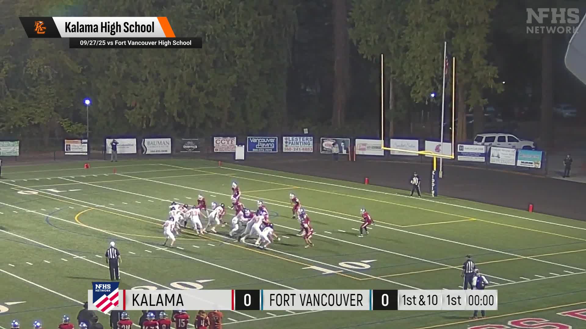 Football Recap: Kalama Skates Past Castle Rock with Ease + How To Watch