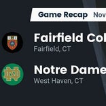 Fairfield Prep wins going away against Notre Dame