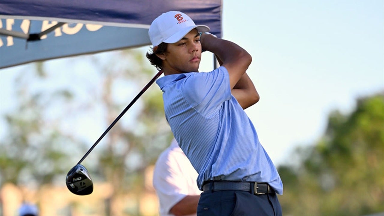GOLF: Charlie Woods makes college choice