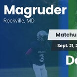 Football Game Recap: Magruder vs. Damascus