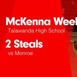 McKenna Weekley Game Report