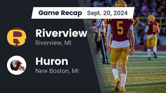 Football Recap: Huron Has No Trouble Against Grosse Ile