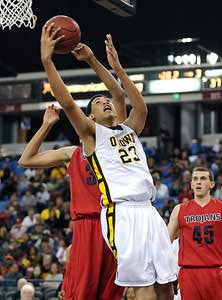 O'Dowd's Brandon Ashley (23) was
superb in defeat.