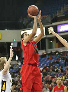 Grant Jerrett had 16 points and 10
rebounds for Lutheran.