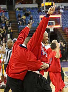 Lutheran celebrates its second
straight state title. 