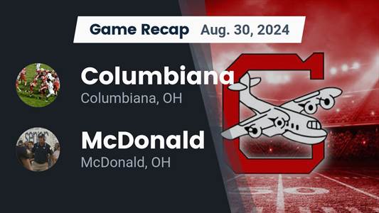 Football Game Recap: McDonald Comes Up Short