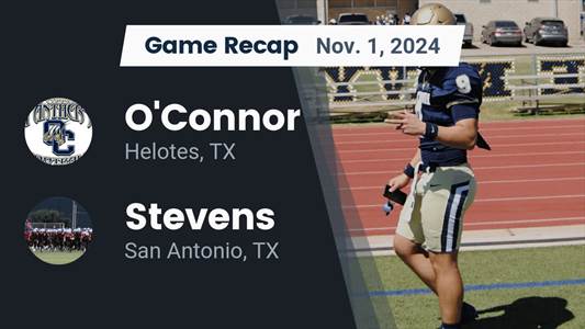 Football Game Preview: O'Connor Panthers vs. Taft Raiders