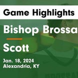 Scott piles up the points against Bishop Brossart