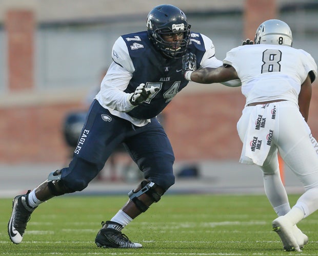 Offensive lineman Gregory Little, Allen HS