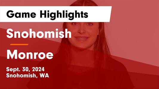 Volleyball Recap: Snohomish Has No Trouble Against Monroe