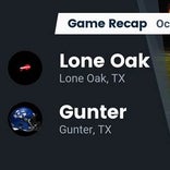 Football Game Recap: Lone Oak Buffaloes vs. Gunter Tigers