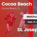 Football Game Recap: Cocoa Beach vs. St. Joseph Academy