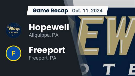 Football Recap: Freeport Takes a Tough Playoff Loss