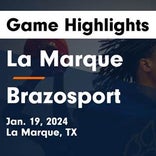 Dynamic duo of  Brendan Harris and  Jasiya Johnson lead La Marque to victory