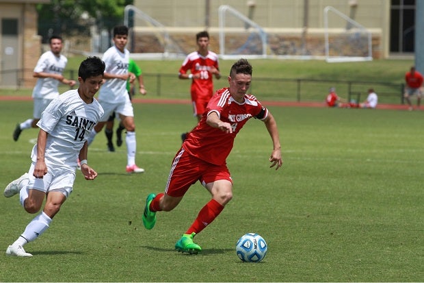 Cade Cummings was a standout defenseman at Fort Gibson, helping his team to back-to-back Okalhoma state titles.