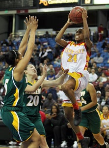 Berkeley's Garysha Youngblood.