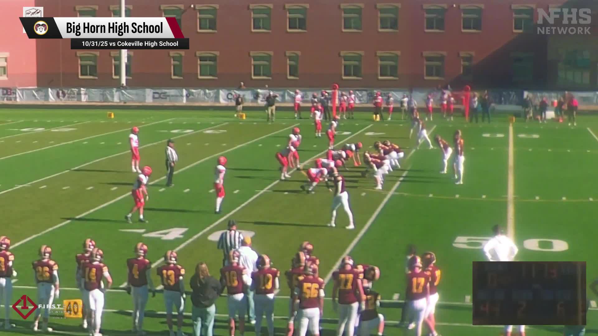 Football Recap: Big Horn Skates Past Hot Springs County with Ease + How To Watch