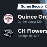 Quince Orchard vs. Northwest