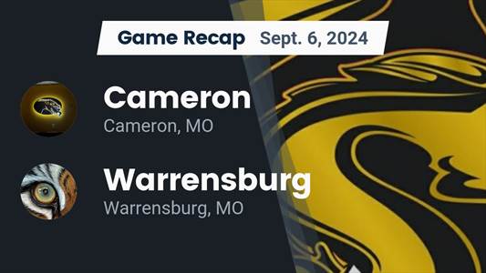 Football Game Preview: Cameron Plays at Home