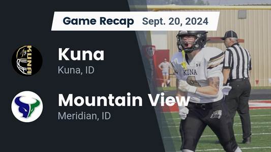 Football Game Preview: Kuna Kavemen vs. Owyhee Storm