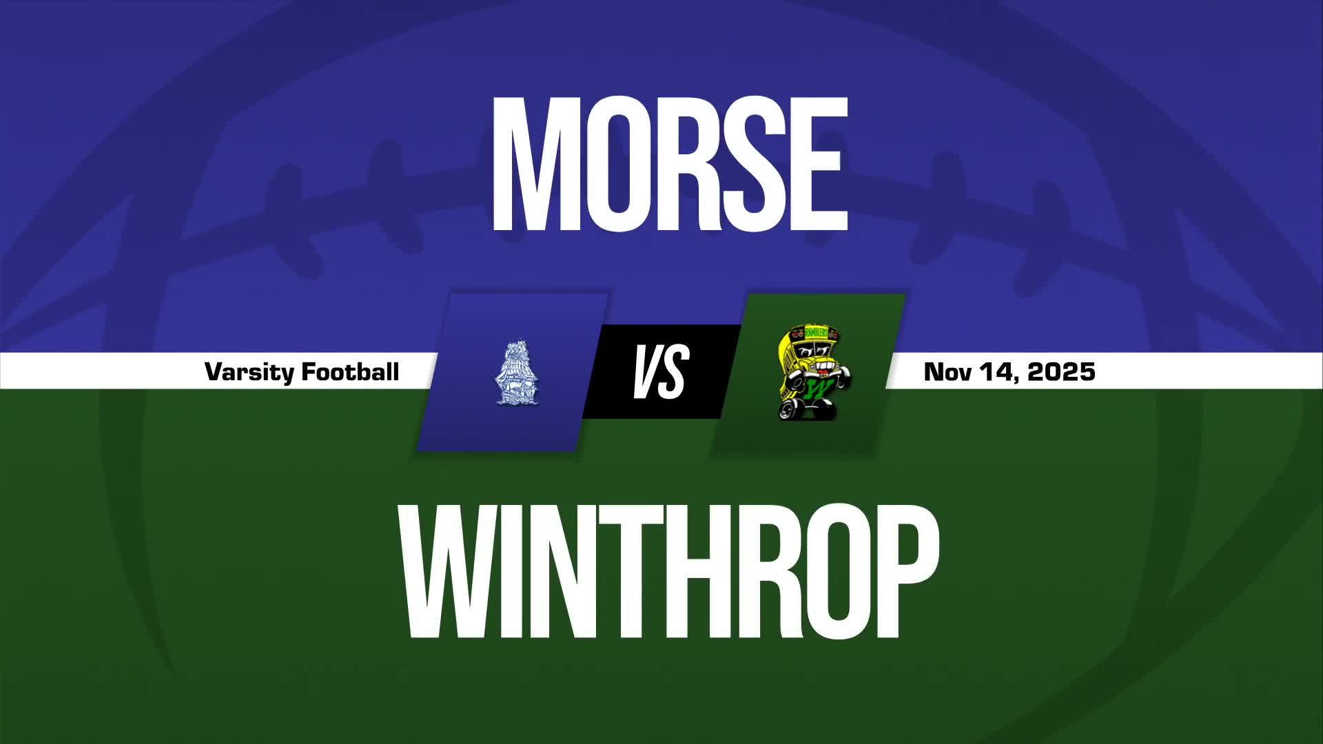 Football Recap: Winthrop Takes Down Winslow in a Playoff Battle