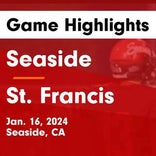 Basketball Game Recap: Seaside Spartans vs. St. Francis Sharks