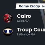 Football Game Recap: Cairo Syrupmakers vs. Troup County Tigers