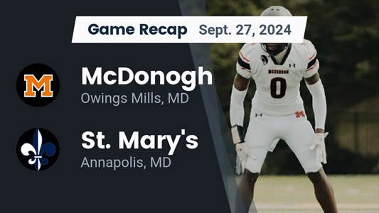 Football Game Preview: McDonogh Eagles vs. Mount St. Joseph Gaels
