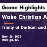 Ashlyn Lange leads Trinity of Durham and Chapel Hill to victory over Thales Academy Apex