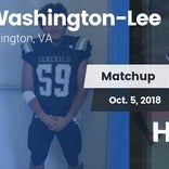 Football Game Recap: Washington-Lee vs. Herndon