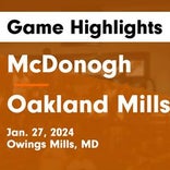 McDonogh extends home winning streak to 16