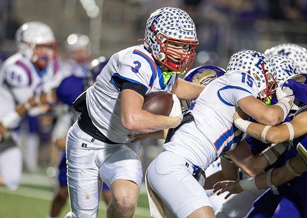Headed to play for College Football Playoff participant Texas Tech, Kaegan Ash beat out a crowded field for Small Town National Player of the Year honors. (PHOTO: Rebecca Goff)