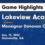 Monsignor Donovan Catholic piles up the points against Thomas Jefferson Academy