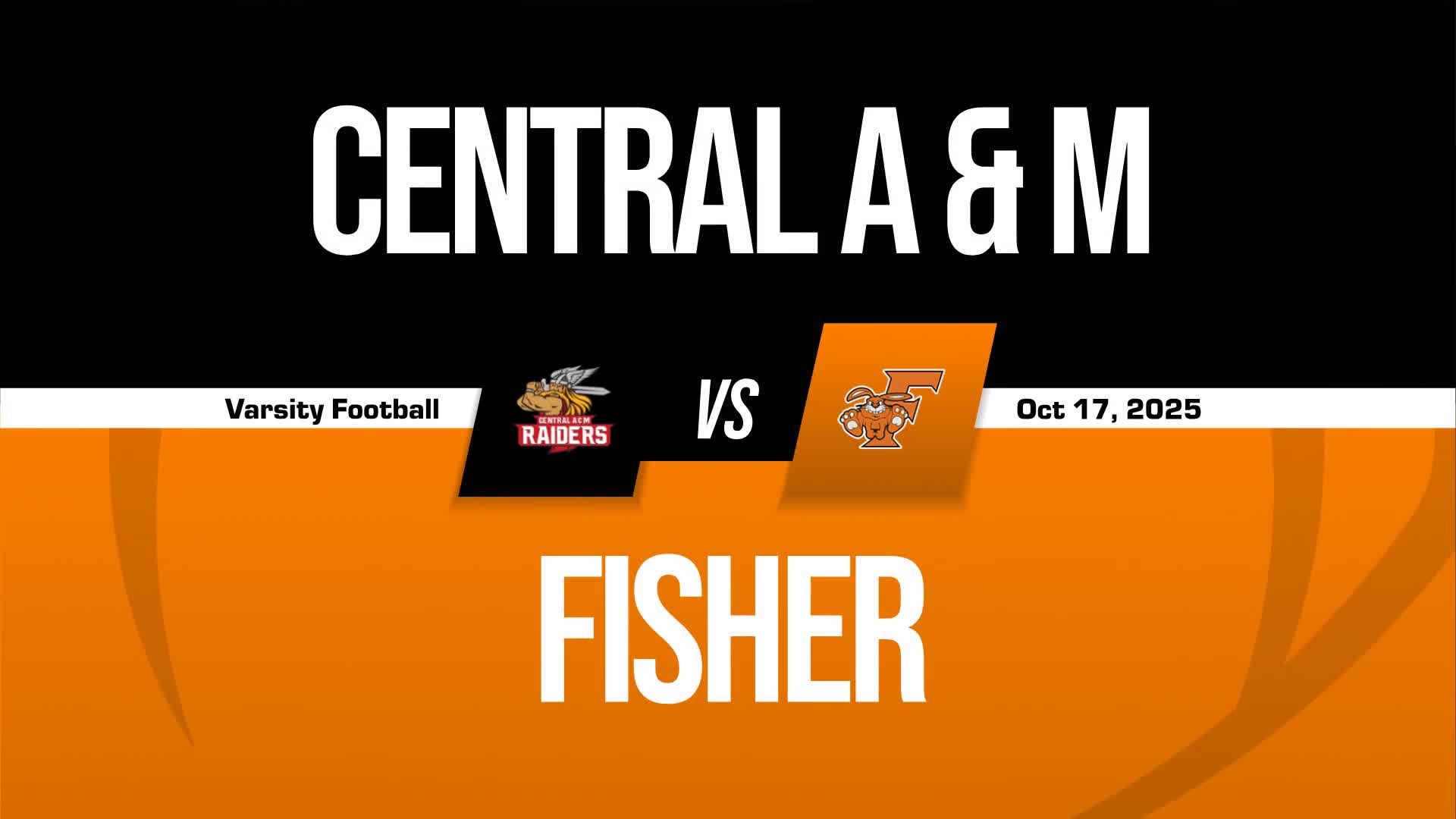 Football Recap: Central a & M Piles Up the Points Against Fisher
