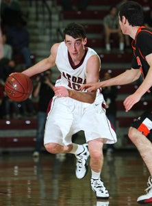 Cole McConnell exploded for a
career-high 33 points for
Sacred Heart Prep.