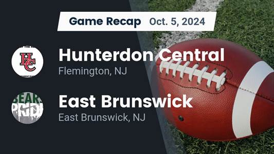 Football Recap: Hunterdon Central Wins Going Away Against East B