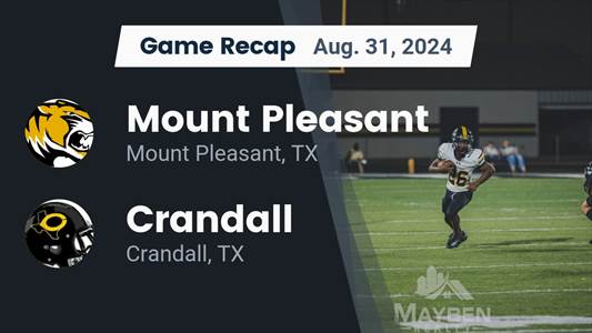 Football Game Preview: Crandall Heads Out